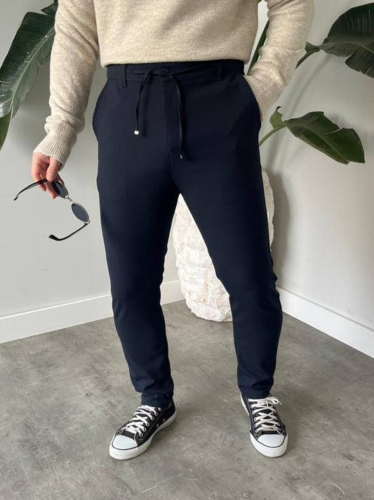 Siyah Jogger Baggy Kumaş Pantolon
