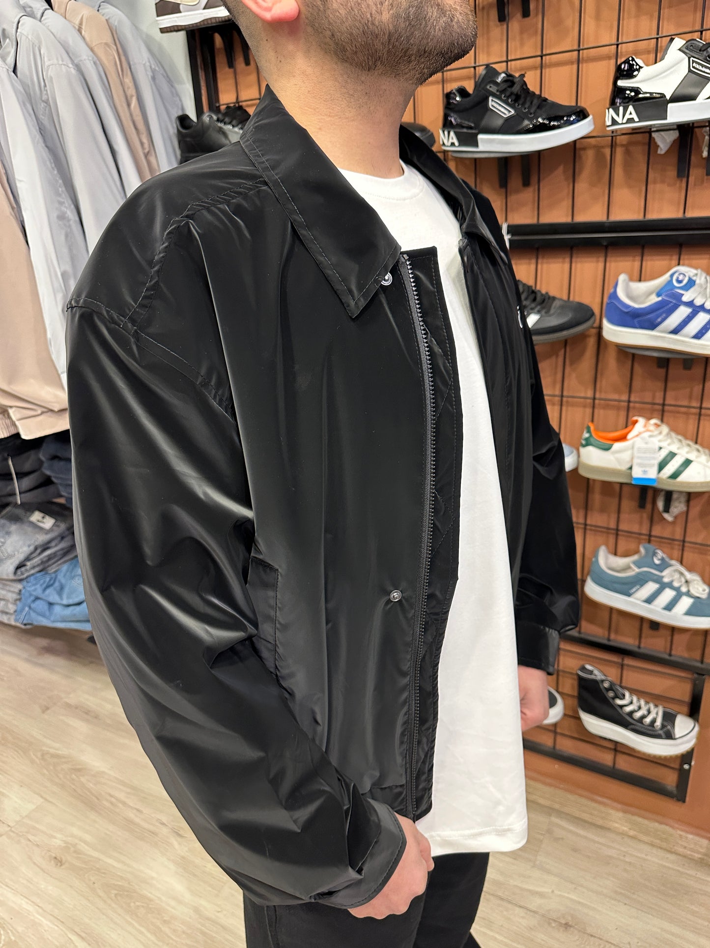 STWD Nova Kumaş Bomber Deri Ceket