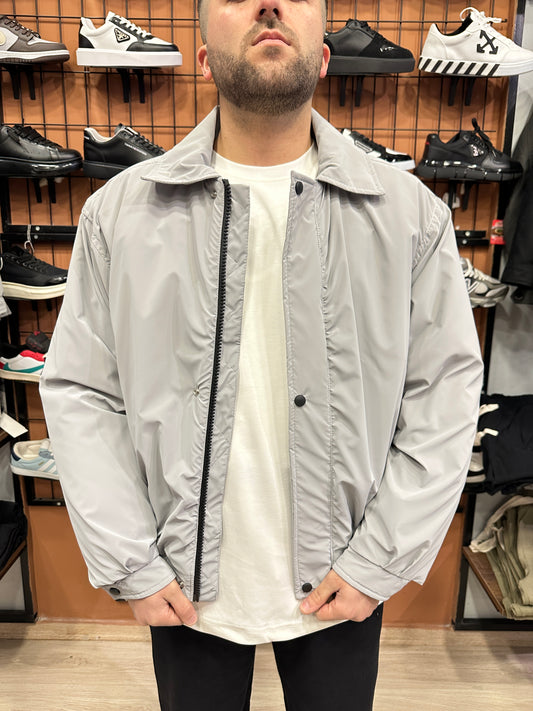 Nova Kumaş Bomber Ceket Gri