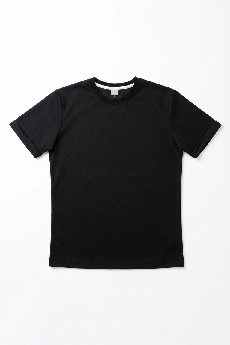Siyah Basic Erkek T-Shirt